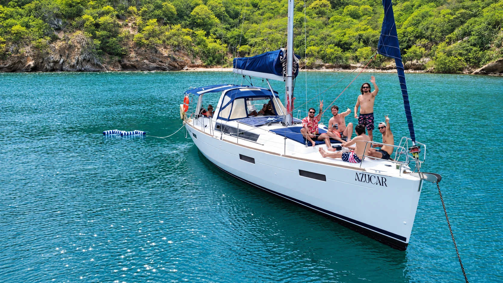 Bahía Concha en Velero